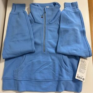 ✨Lululemon Scuba Oversized Funnel Neck Hoodie - Aero Blue✨